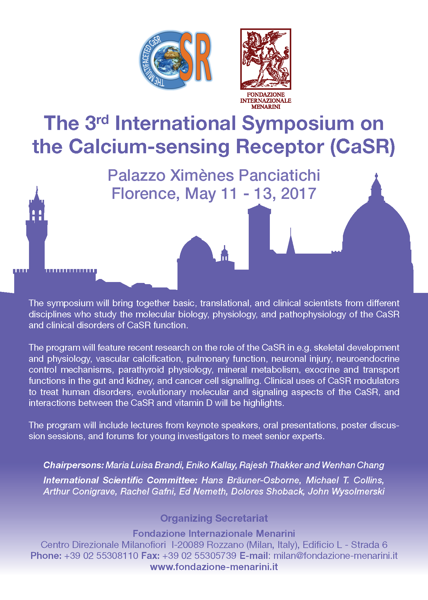 Flyer 3rd Symposium on CaSR