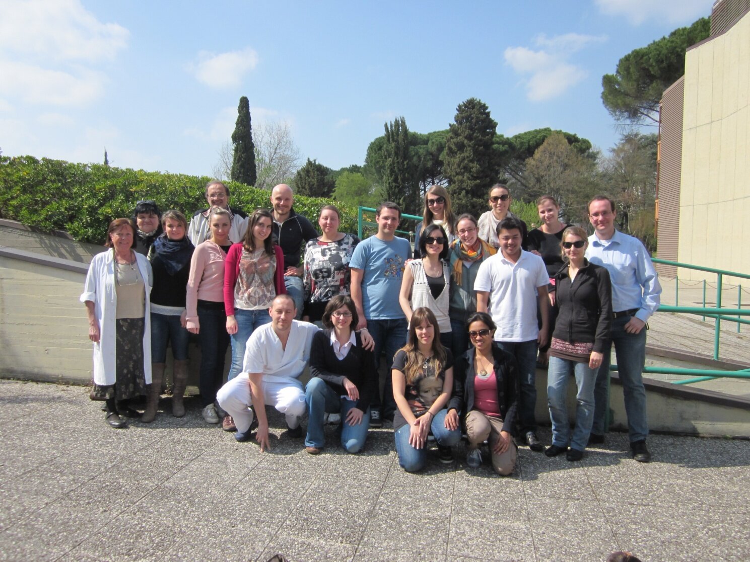 Mass photo of the Florentine Trainers and our ESRs